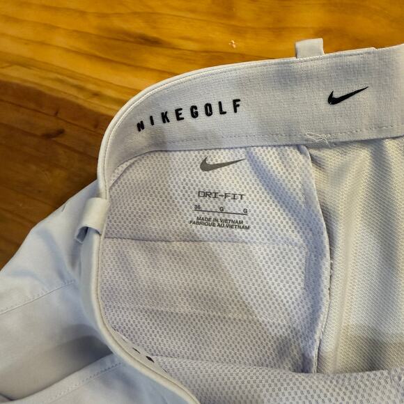 Nike Golf Men's Shorts 36 Golf PURPLE Dri-Fit CU9740 Athletic Flat front X4-15 - Picture 3 of 5